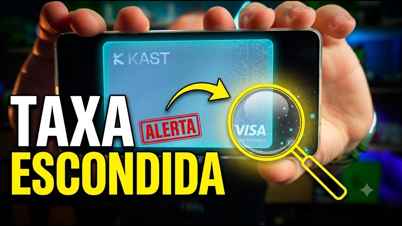🛑 - KAST Card na Pr&aacute;tica: A Verdade Sobre as Taxas Reais