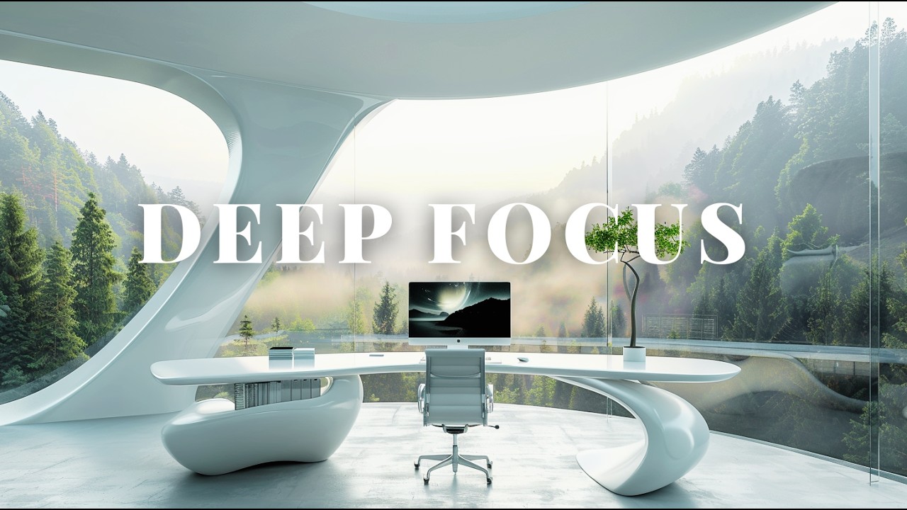 DEEP FOCUS | Deep Work Music for Calm Productivity