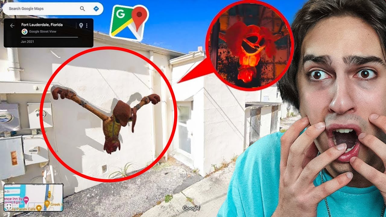 DOGDAY GOOGLE MAPS KAMERALARINA YAKALANDI! (Poppy Playtime 3)