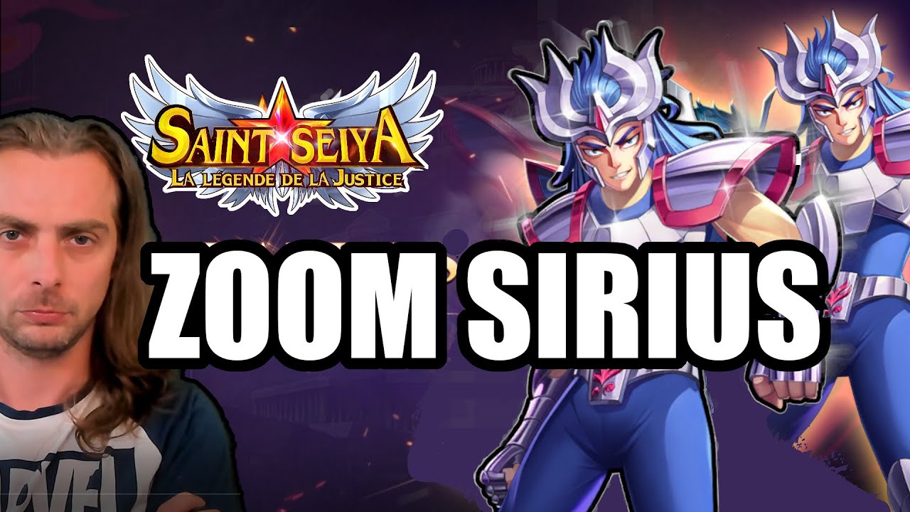 SAINT SEIYA: LEGEND OF JUSTICE : ZOOM SUR SIRIUS THE GOAT! NE LE FOOD PAS!!!