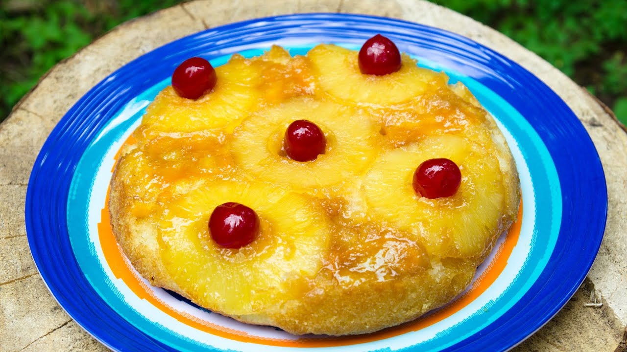 Pineapple Upside Down Cake: Backpack Baking from Cookies Cupcakes and Cardio