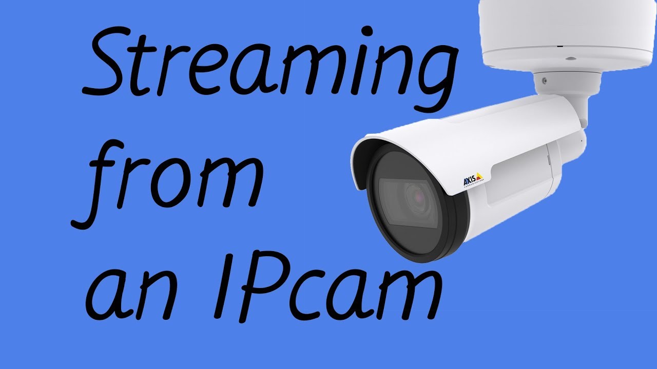 Taking an IPCAM live with Streemin