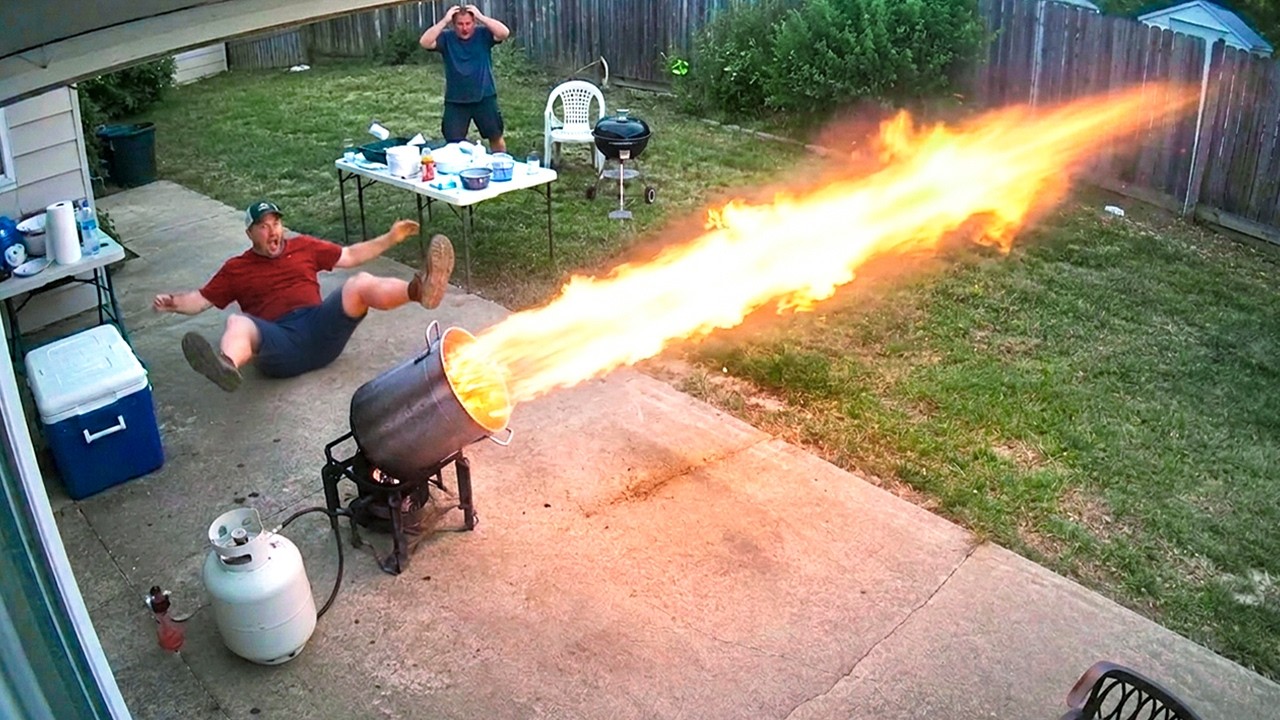 BBQ Fails 🌭🔥 Chill Ruined in 0.2 Seconds