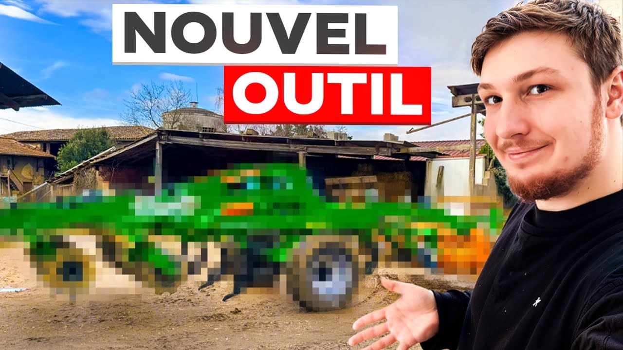 Essai du nouvel outil ! On attaque à faire du bois !