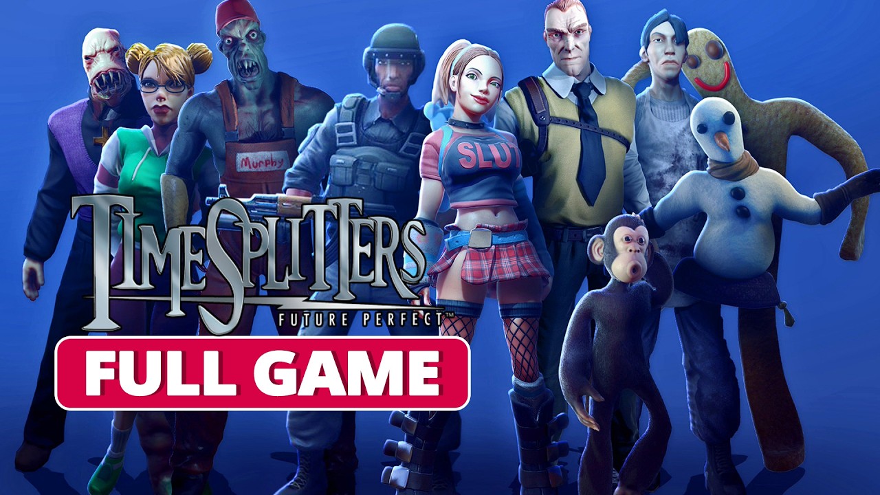 Timesplitters: Future Perfect | Full Game Walkthrough | PS2 HD 60FPS | No Commentary