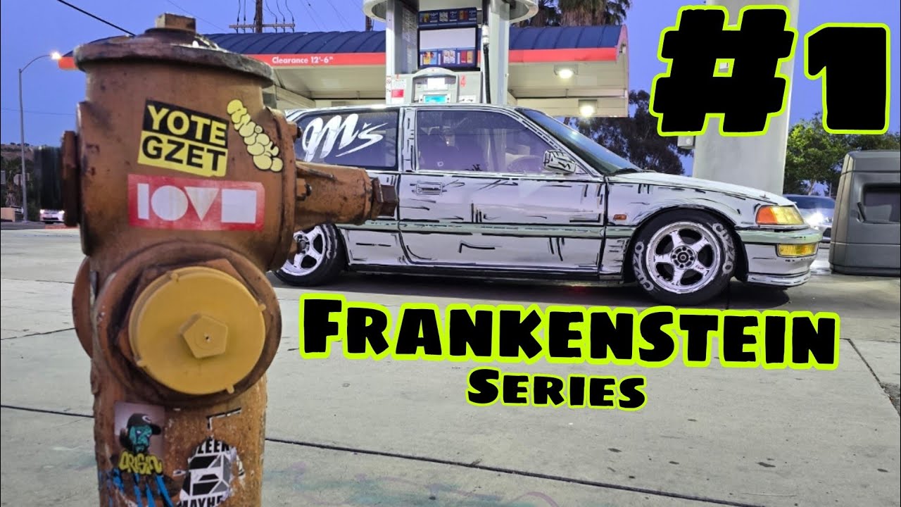 Frankenstein Series Comic Car Part 1