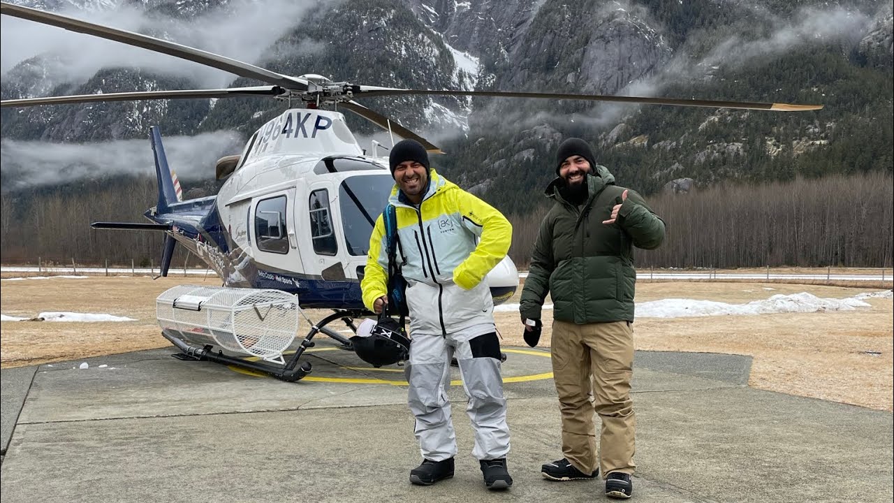 Bella Coola, British Columbia Heli-Snowboard Trip March 2023