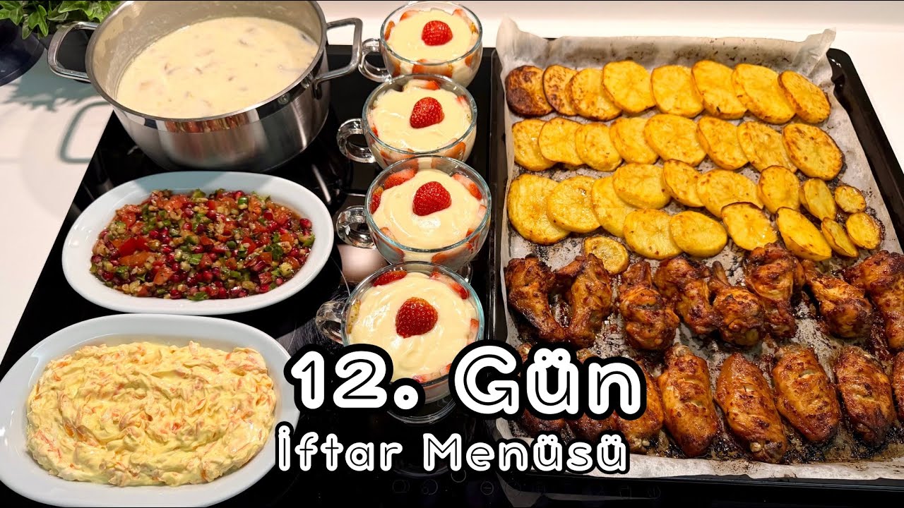 İFTARA NE PİŞİRSEM DERDİNE SON!1 Saate Hazır 30 Günlük Ramazan İftar Menüsü|12. GÜN Çiçekintarifleri