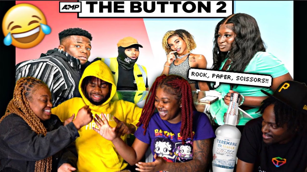 AMP THE BUTTON 2 *If You Laugh, You Take A Shot* | REACTION