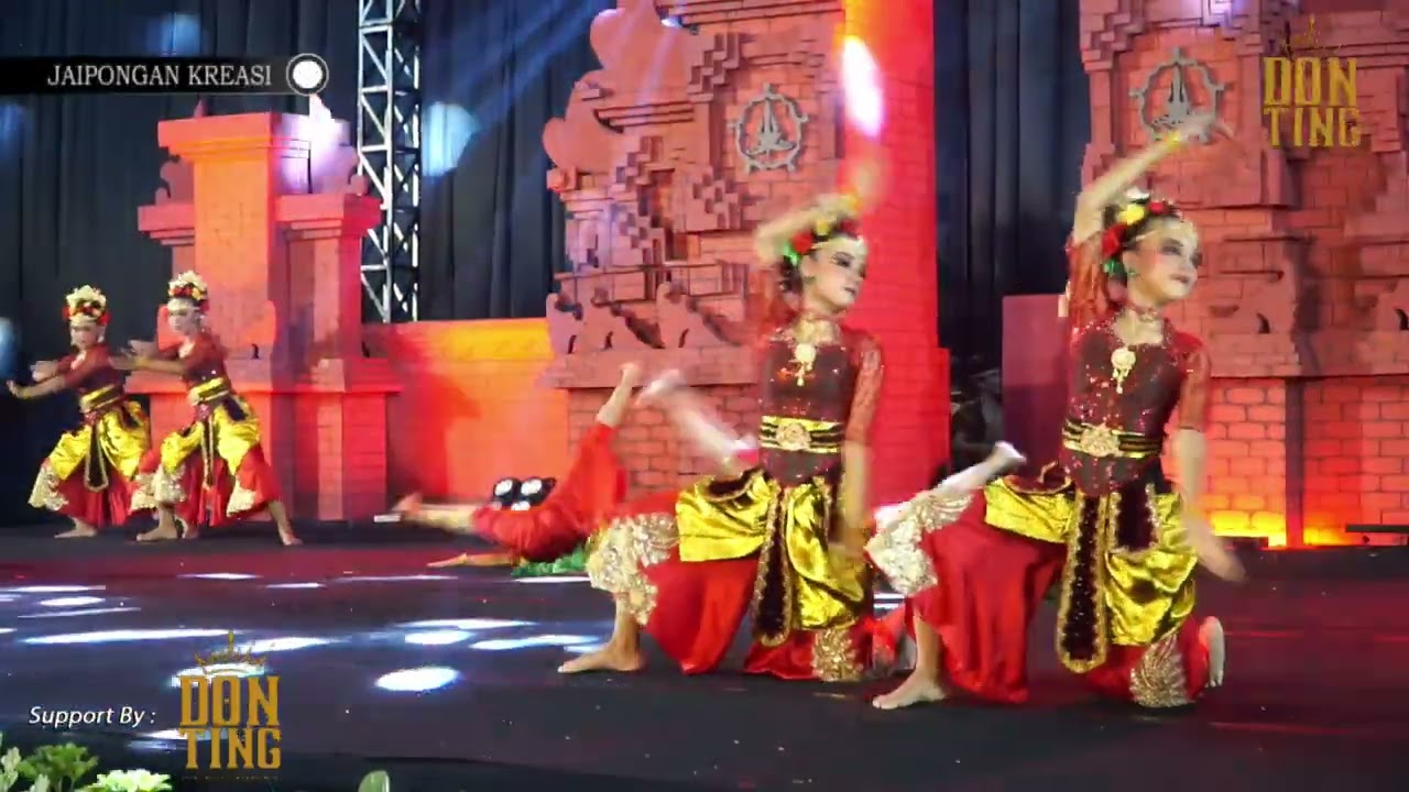 PENAMPILAN NO PESERTA 040 SANGGAR TARI GIRI MAYANG KATEGORI PESERTA GROUP JUNIOR