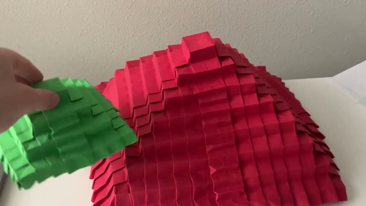 Origami pyramid Tessellation