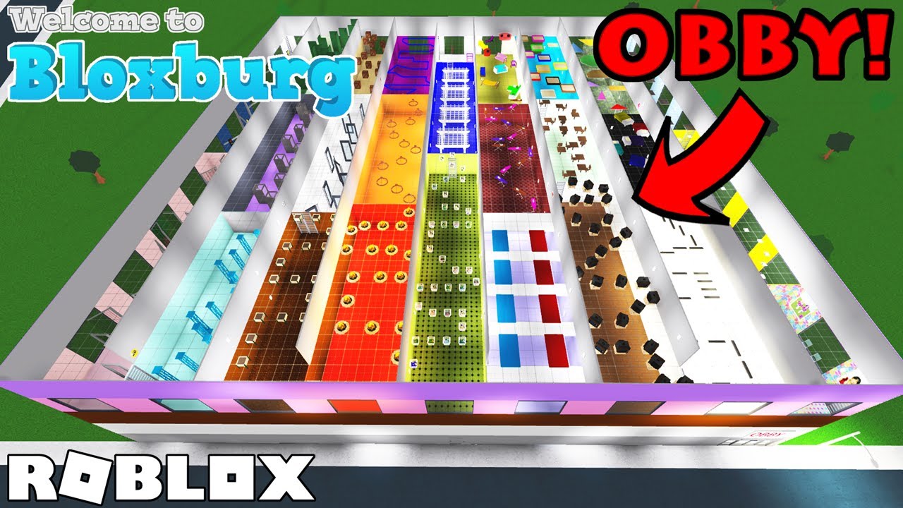 Я построил ОГРОМНЫЙ ОББИ в игре «Добро пожаловать в Блоксбург!» (6000 Robux) / ROBLOX