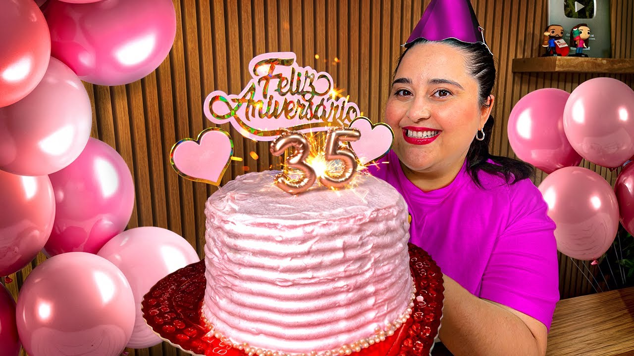 FIZ MEU BOLO DE ANIVERSÁRIO | *MINHA PRIMEIRA VEZ
