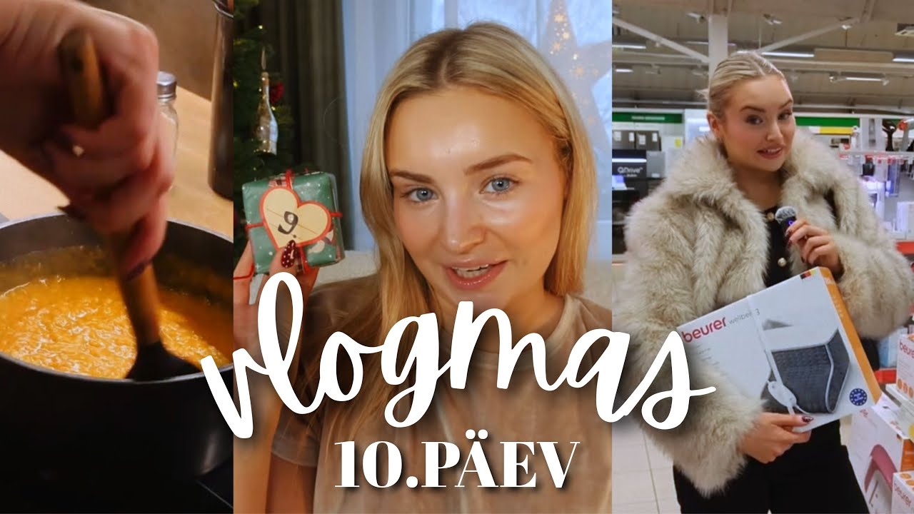 VLOGMAS #10 | teise jumestaja meik, õhku jäänud küsimus & läätsesupp