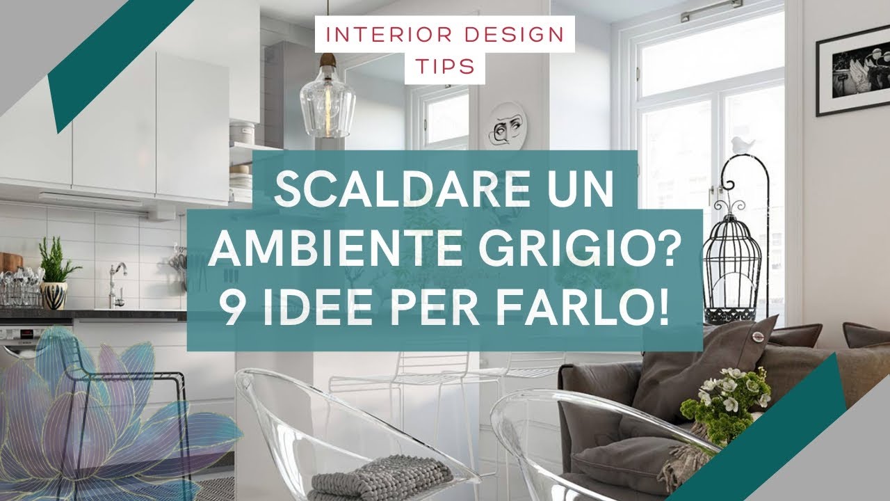 INTERIOR DESIGN - Scaldare un ambiente grigio: 9 idee per un facile restyling.