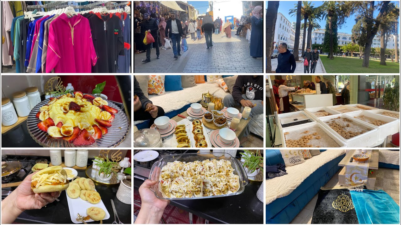 اجواء العيد 😍 صدمة مكاين مايتشرى 🙄 وجدت فطور ساهل وبنين😘