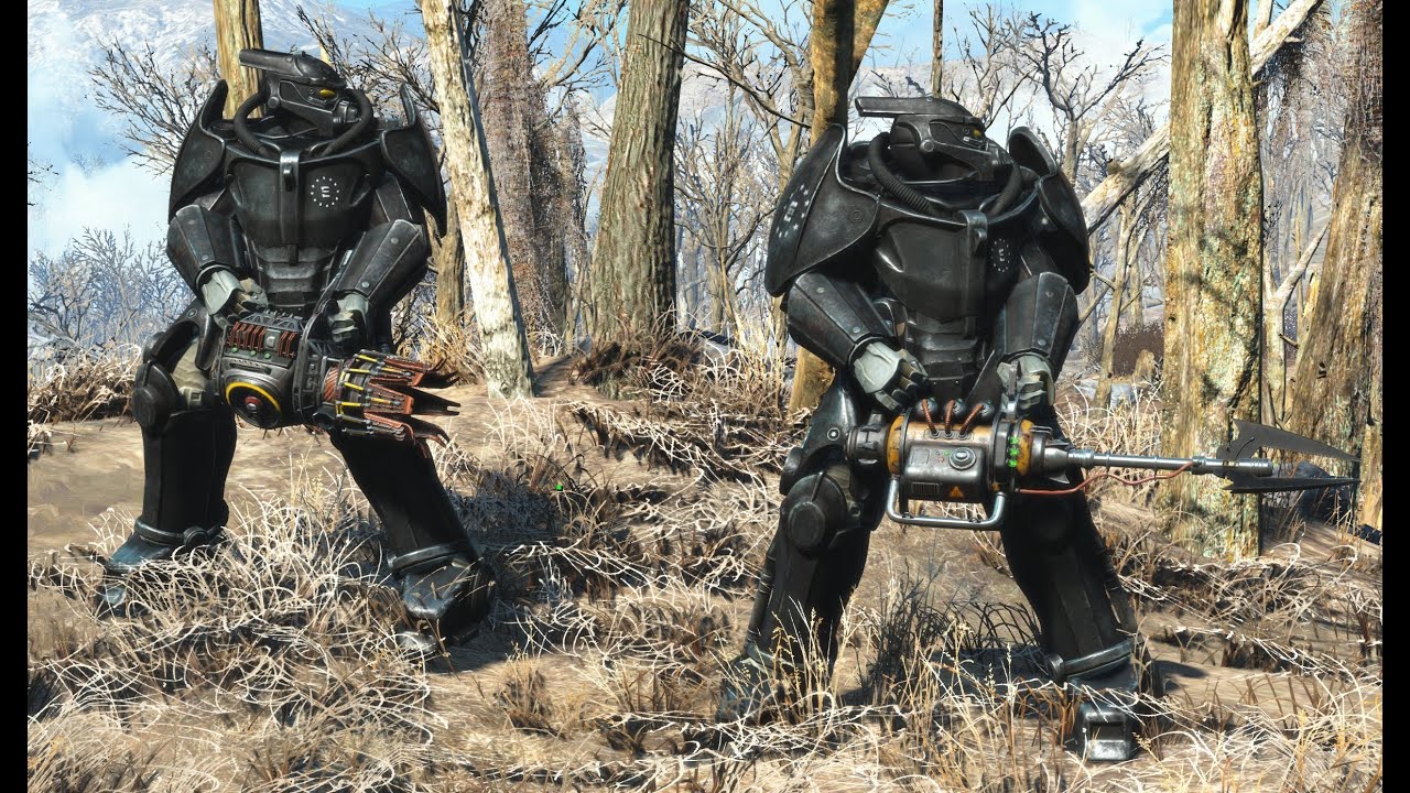 Fallout 4 - Gatling Plasma & Plasma Caster Weapon Showcase