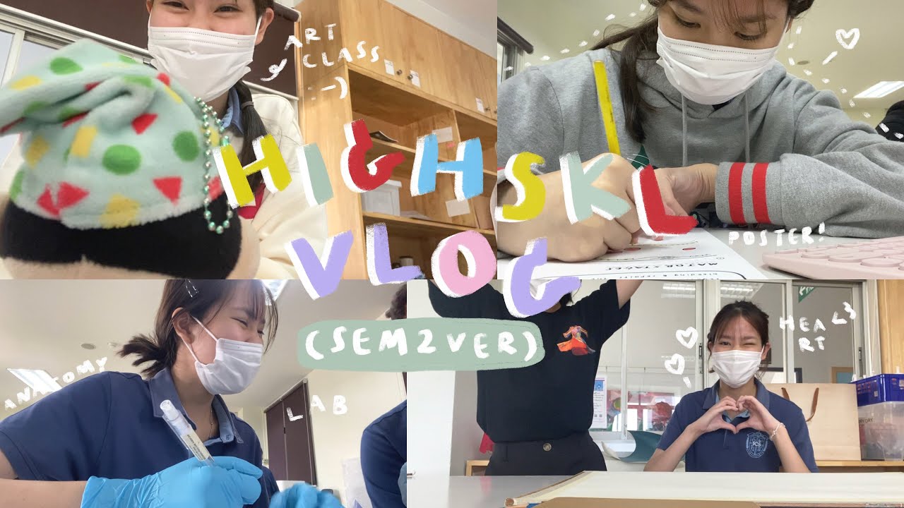 vlog #15 🍳 school vlog (sem 2 ver.) ไปโรงเรียนออนไซต์ , ใกล้จะจบแล้วว😿