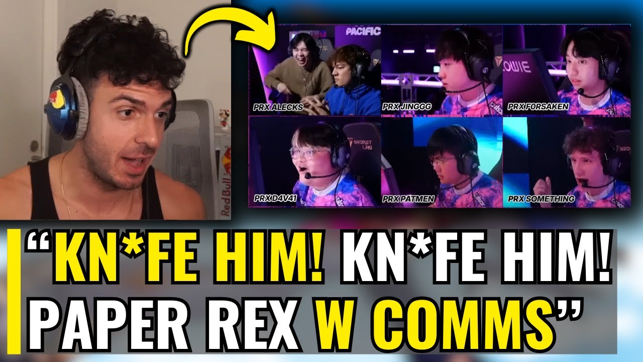 🚨SEN Tarik REACTS Paper Rex's SHOCKING Comms Strategy Against T1