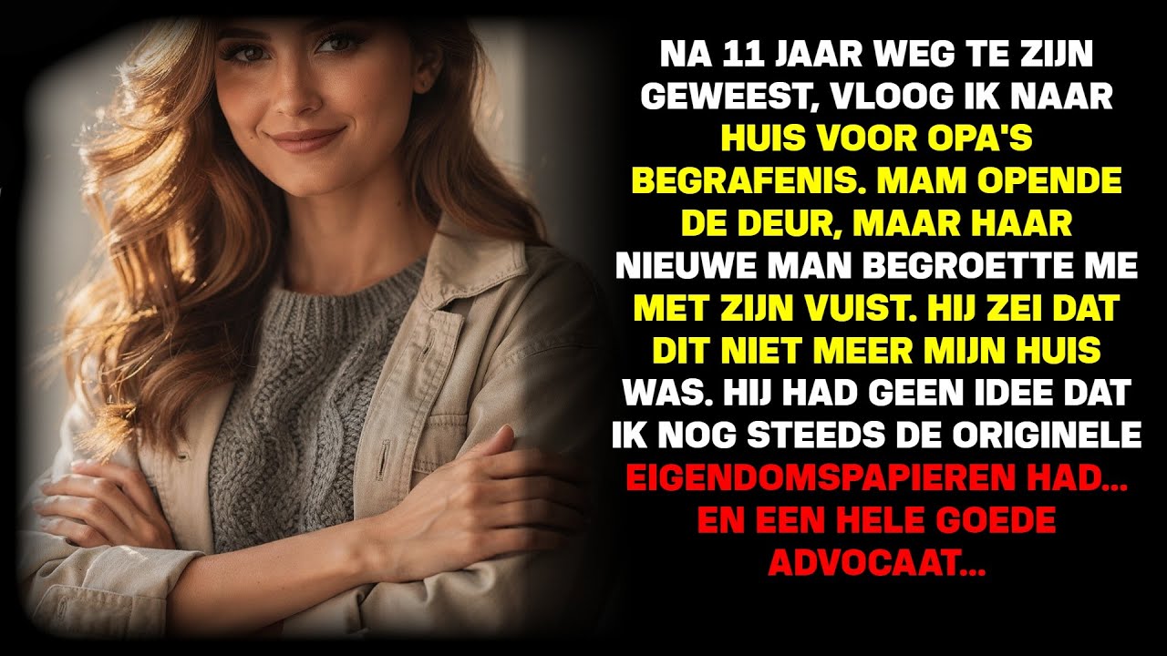 Ik nam de eerste vlucht naar huis — stiefvader sloeg me na "welkom terug." Toen…