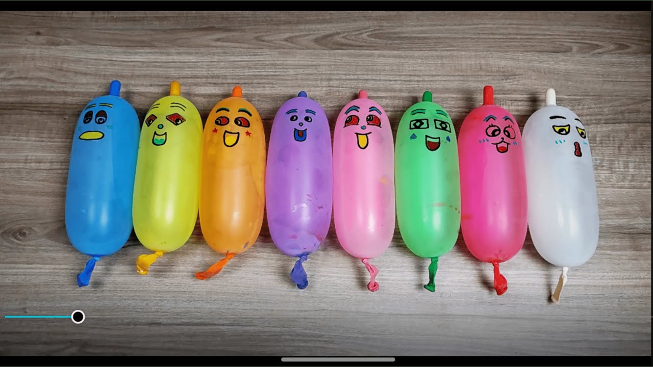 Making Slime with Funny Balloons - Satisfying Slime video #2