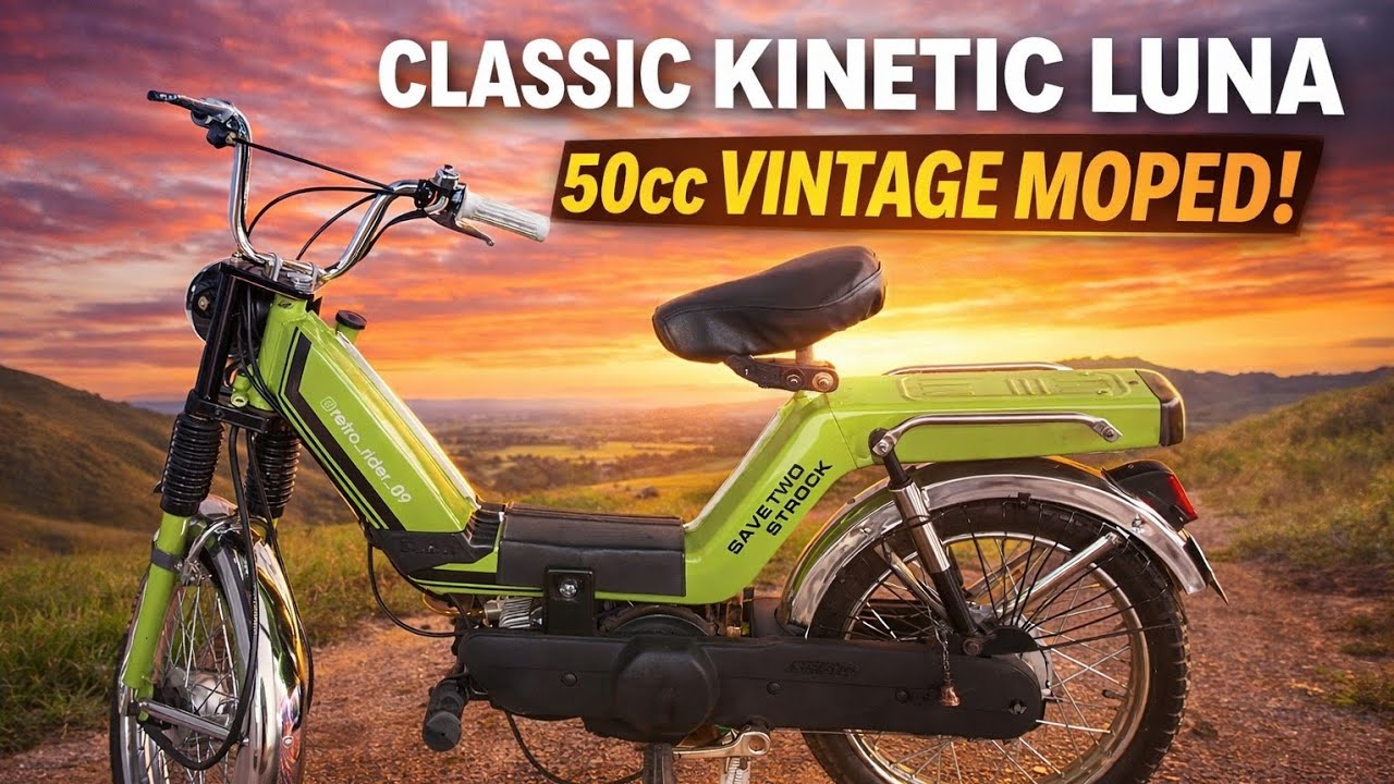 KINETIC LUNA || 50 CC || 1972 