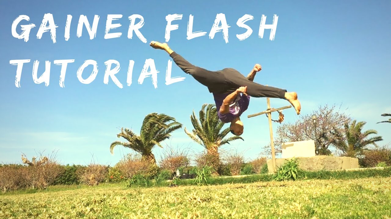 Πώς Να Κάνεις Gainer Flash (Χωρίς BackFlip!) — Tricking, Parkour, Freerunning