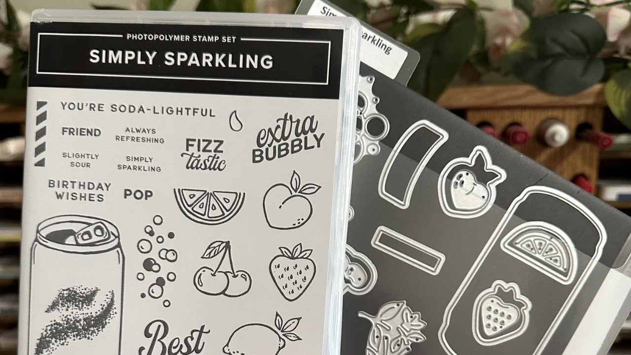 A Cool and Refreshing Handmade Card Idea with Stampin' Up! Simply Sparkling Bundle