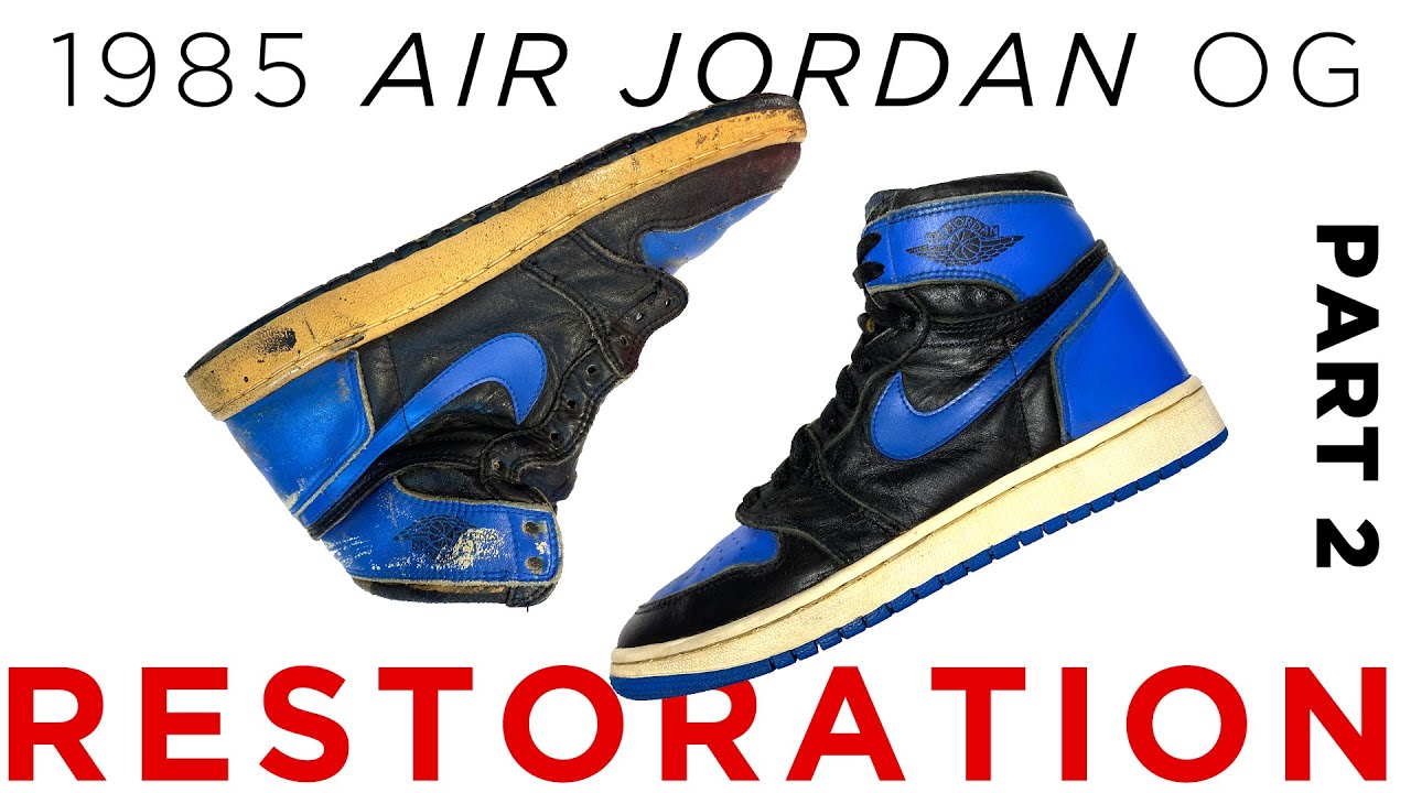 Реставрация Nike Air Jordan 