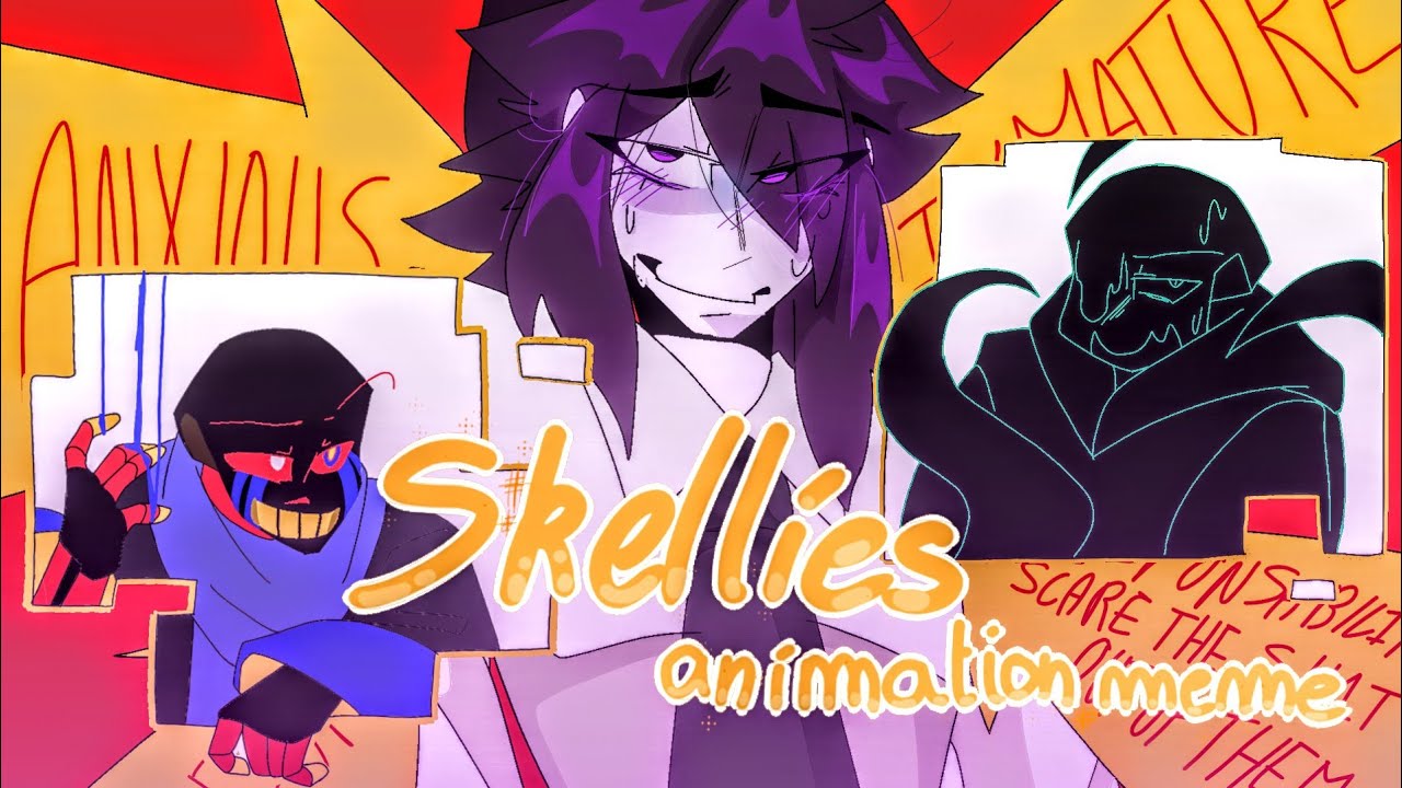 SKELLIES animation meme // UNDERTALE AU'S (18y/o birthday SPECIAL)