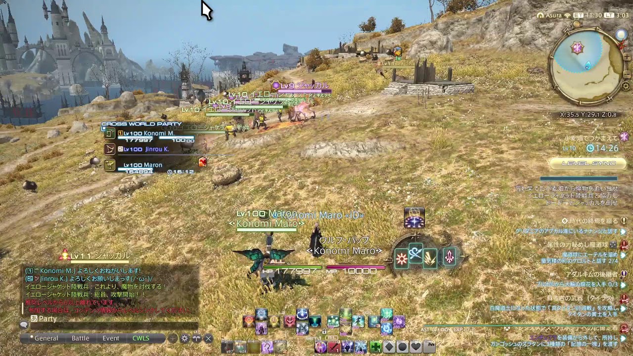 [FF14]アルカディア零式ヘビー級　１層２日後半