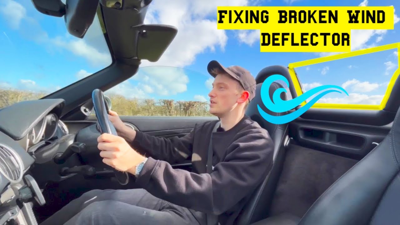 Fixing Broken Wind Deflector!