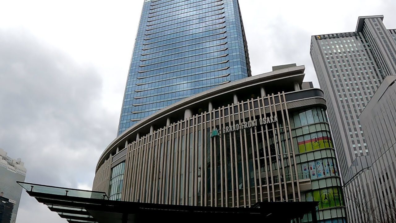 【大阪攻略】如何從阪急百貨到grand front osaka?途中經過yodobashi!(How to go to grant front osaka and pass yodobashi)