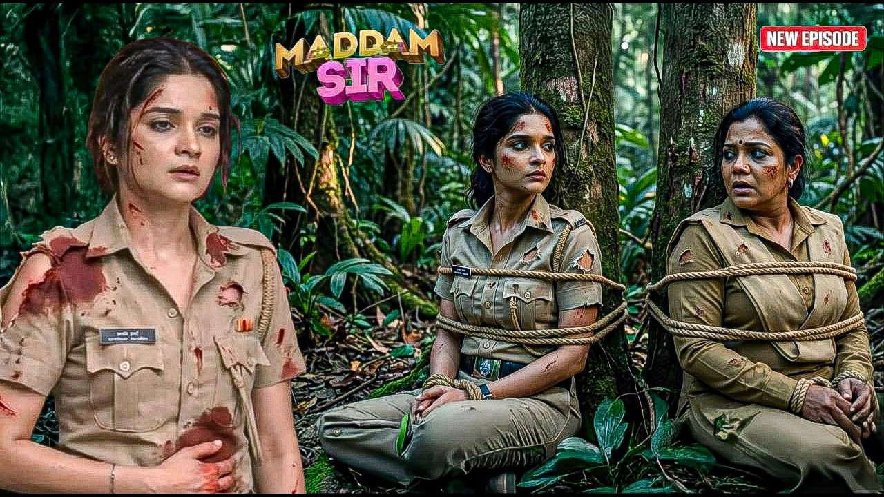 संतोष और पुष्पा जी को किया किडनैप || MADAM SIR || NEW EPISODE ||