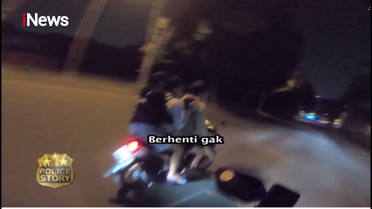 Kejar-kejaran Tim Patriot Polrestro Bekasi Kota dengan Pemuda Pelaku Balap Liar #PoliceStory 25/08