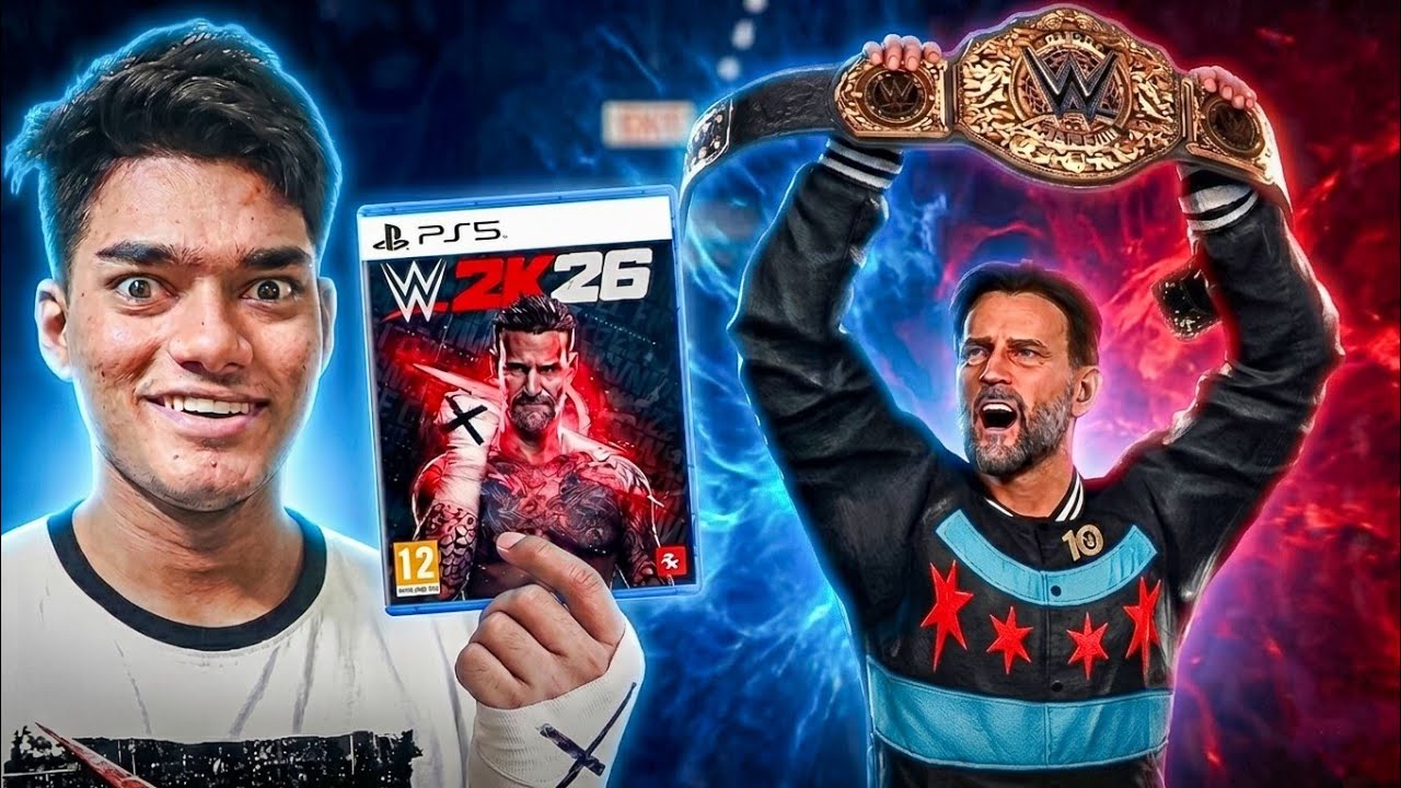 WWE 2K26 MY FIRST GAMEPLAY!!! 🔥