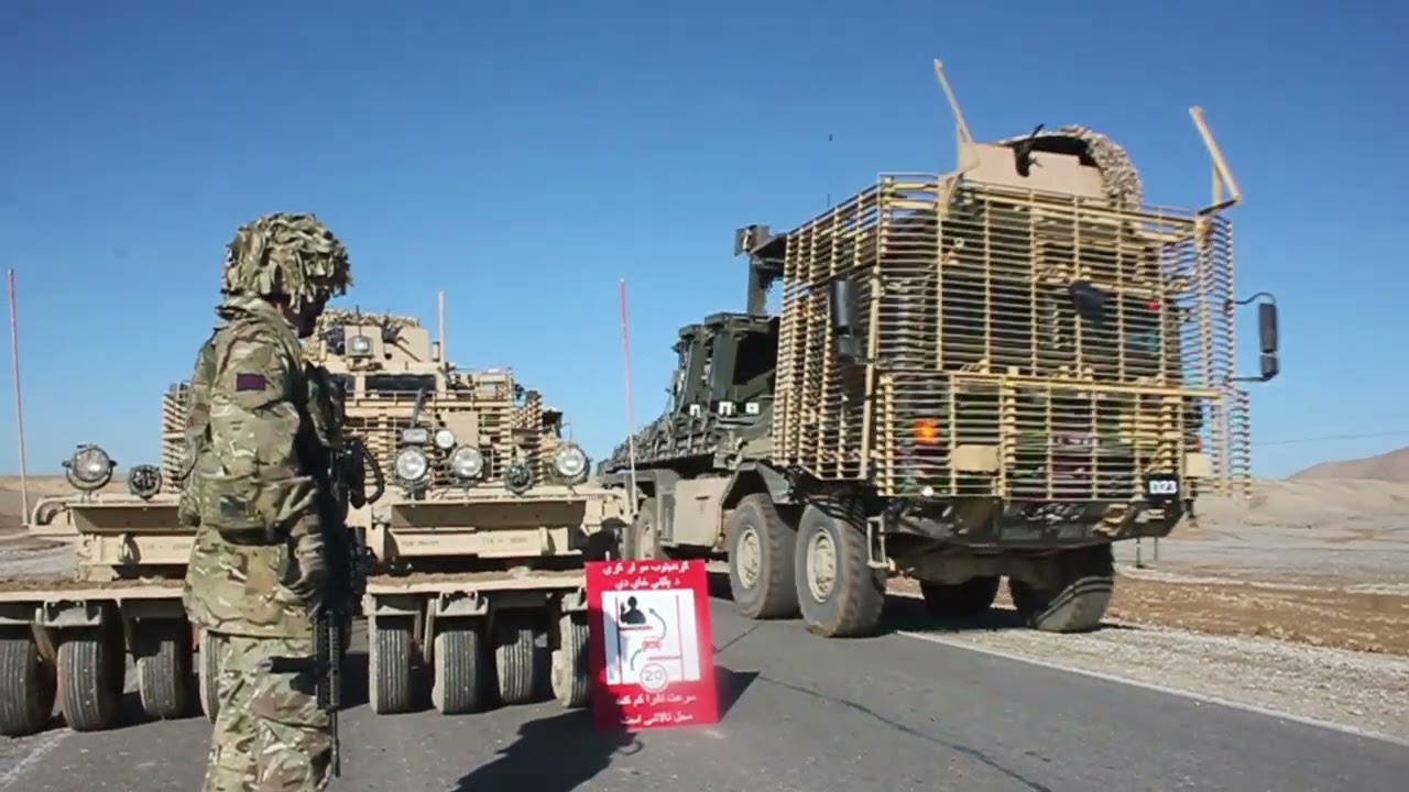 Combat Logistic Patrols. Afghanistan, Helmand Province.