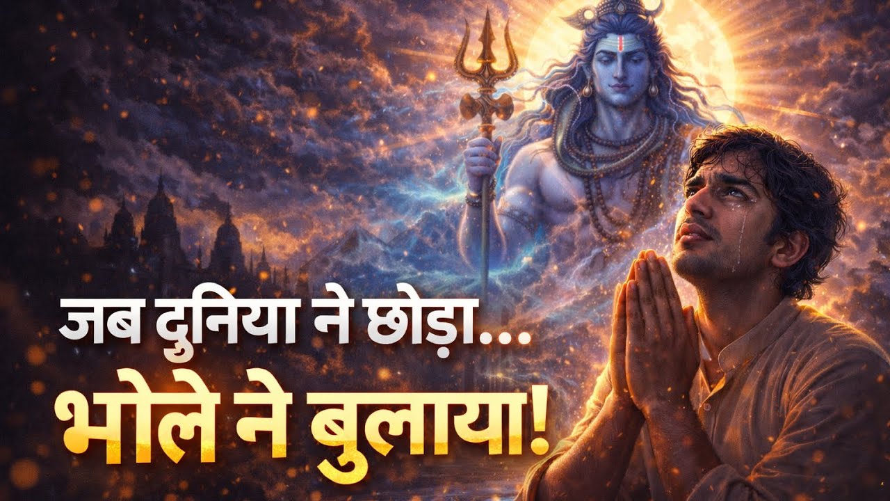 जब दुनिया ने ठुकराया…भोले ने बुलाया|Mere Bhole Ka Bulawa Aaya Hai|Heart Touching Mahadev Bhajan 2026