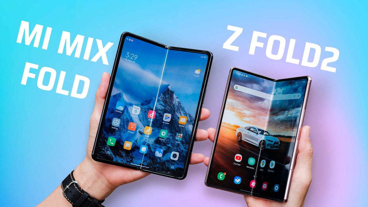 So sánh Xiaomi Mi Mix Fold và Samsung Galaxy Z Fold2