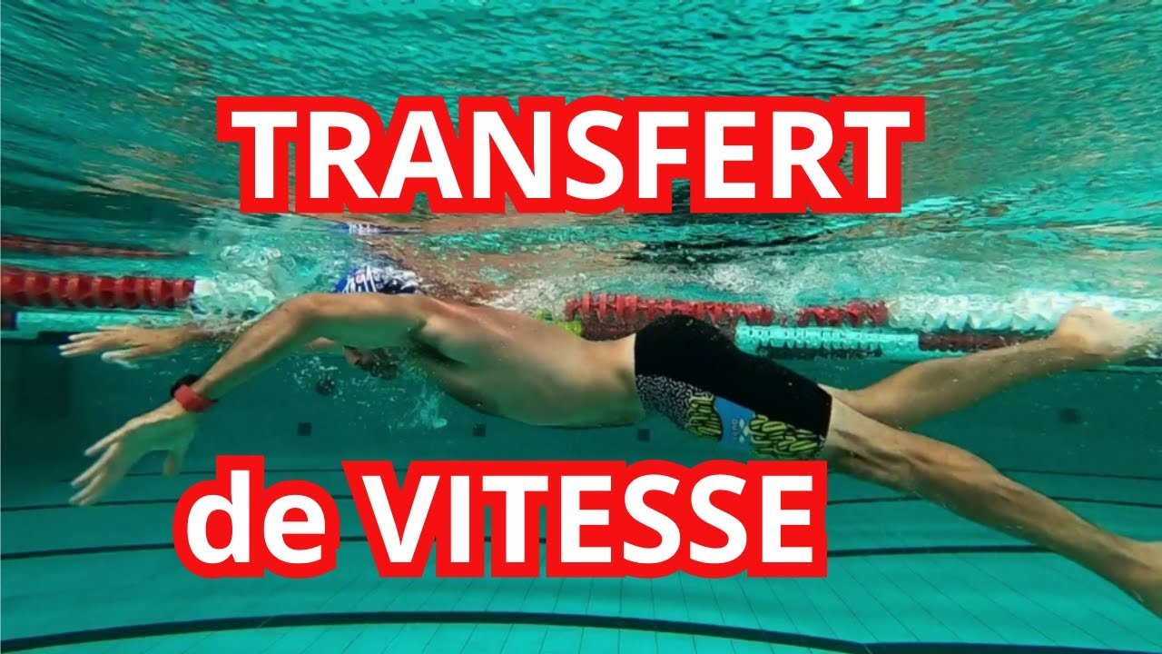 TRANSFORMER sa VITESSE POTENTIELLE en VITESSE REELLE en CRAWL (analyse de TRIATHLÈTE)