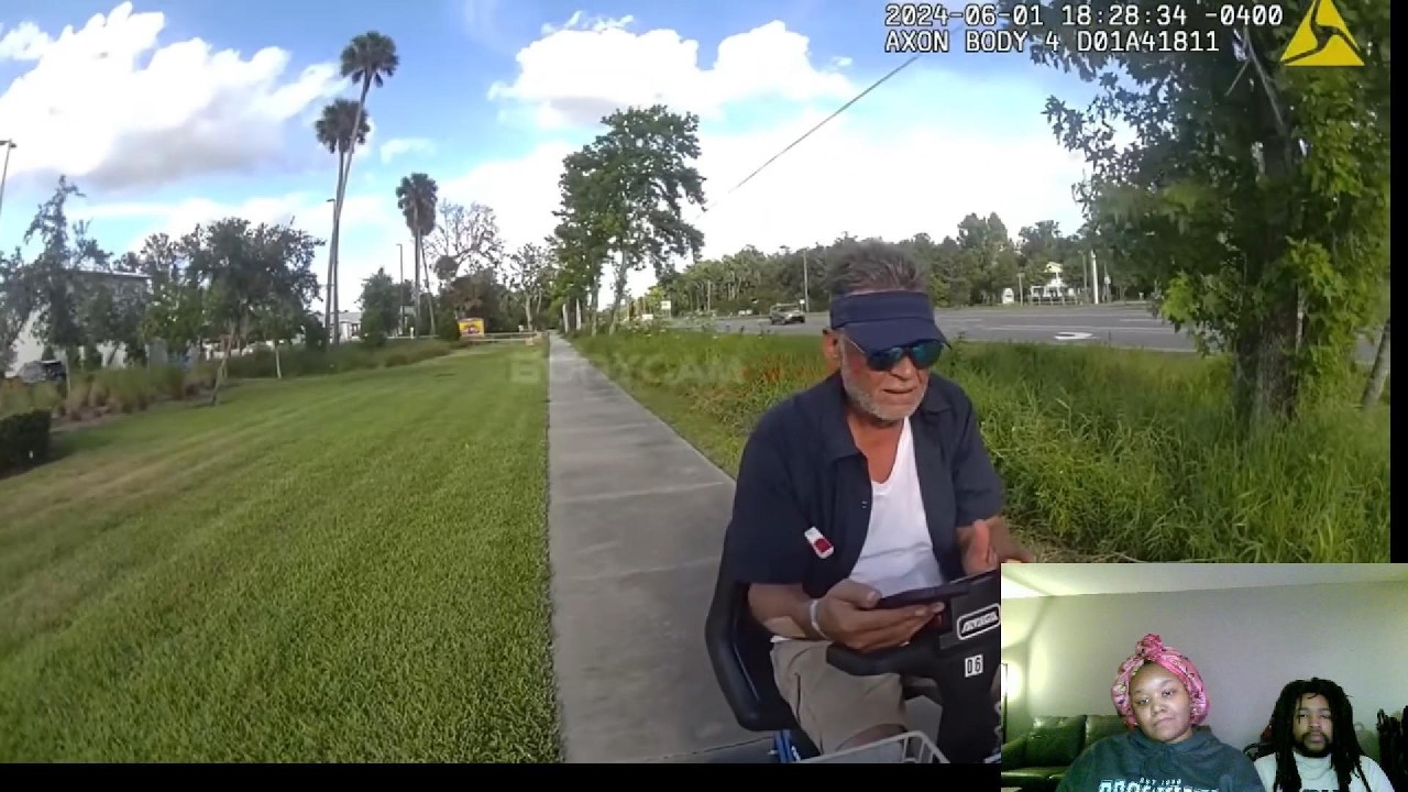 Old Man Gets Arrested For Stealing Shopping Scooter!