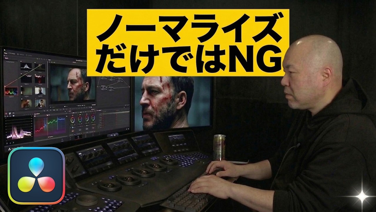 【脱・初心者】ノーマライズだけはNG？複数カメラの色が合わない様々な理由｜DaVinci Resolve