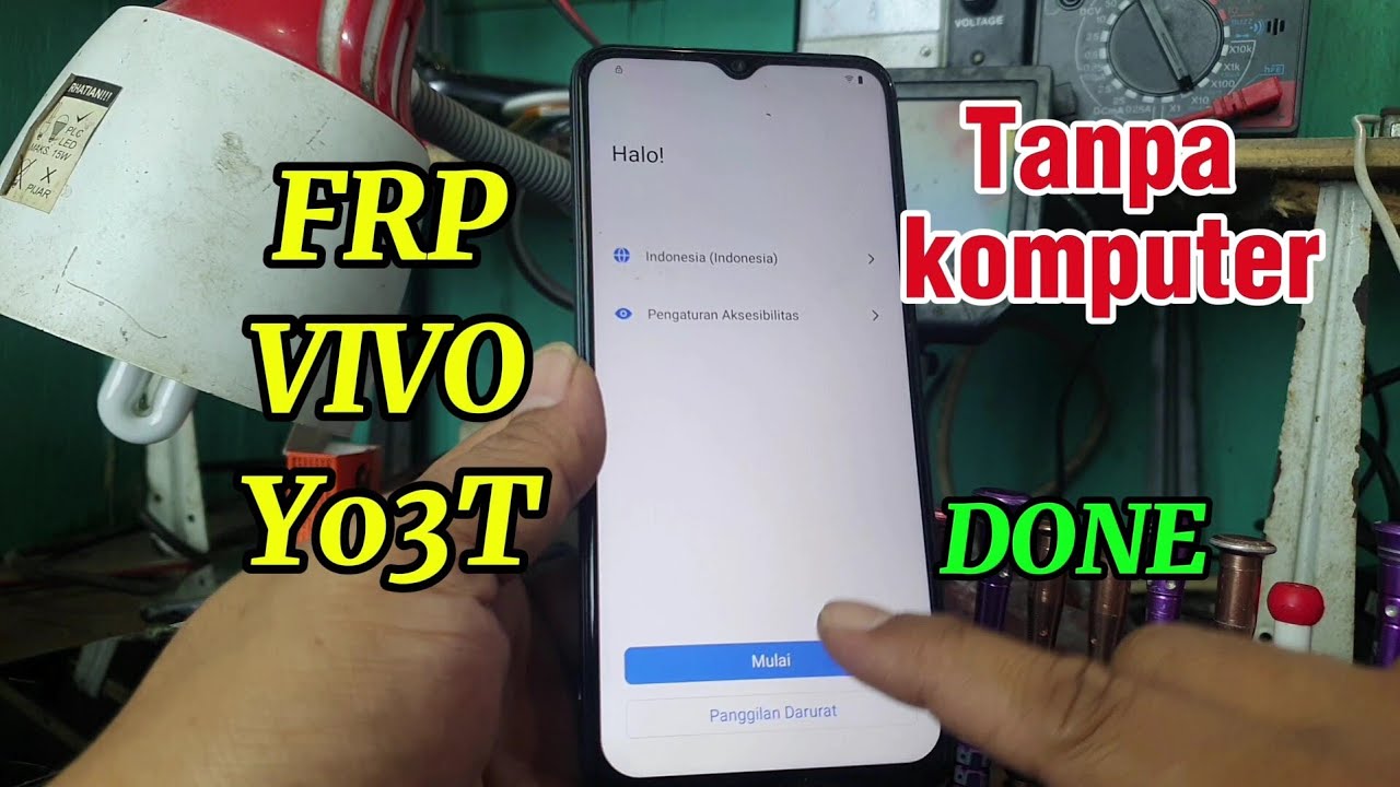 FRP Vivo Y03T tanpa komputer.Done