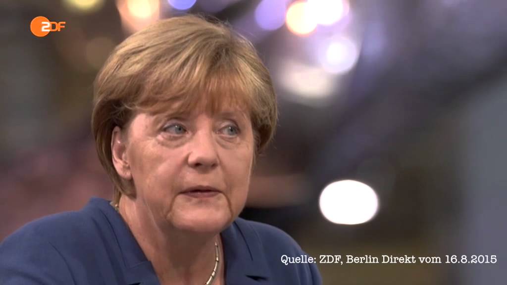 Merkel: Wenn die Flüchtlinge einmal hier sind, werden wir die ganz schwer wieder los!