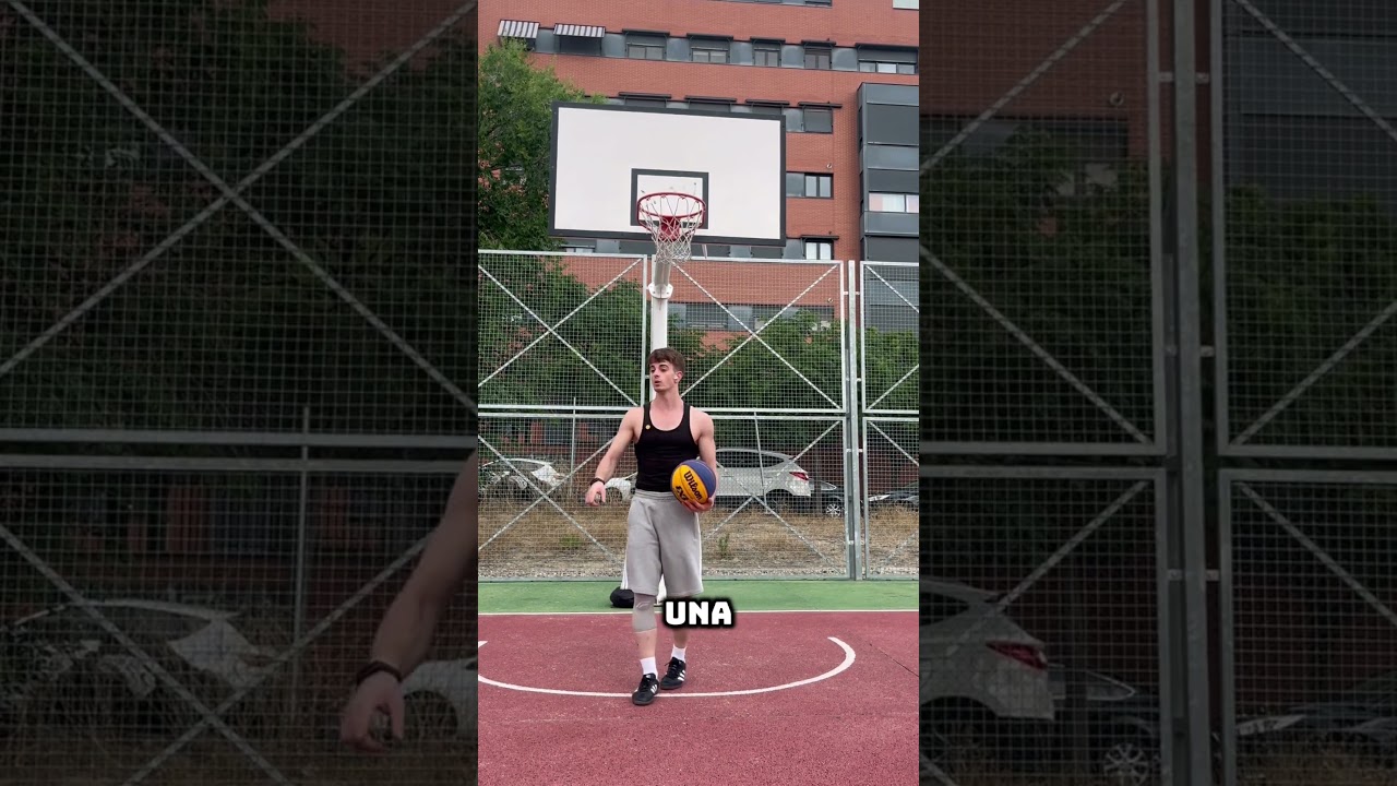 Te ense&ntilde;o a hacer bandejas con tu mano mala 👋🏻🏀 #basquetball #baloncesto