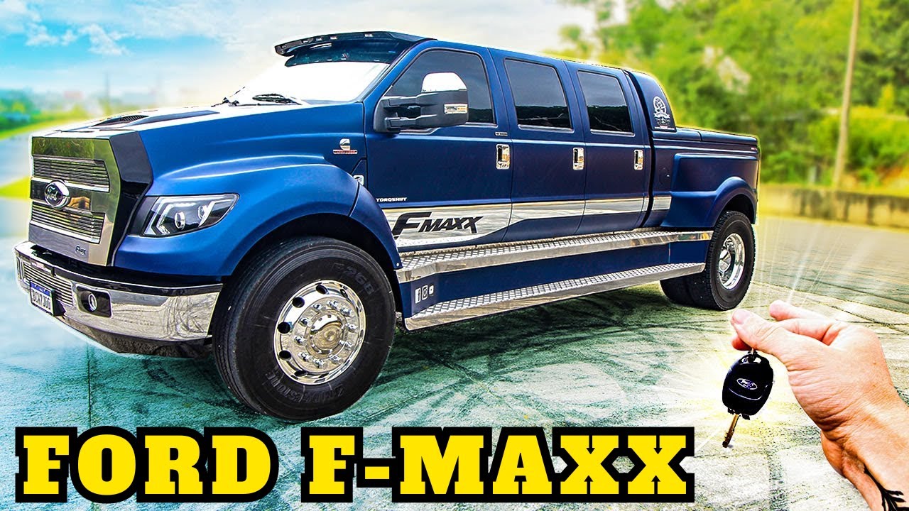 FORD F-MAXX À VENDA A PICAPE COM CHASSI DE CAMINHÃO