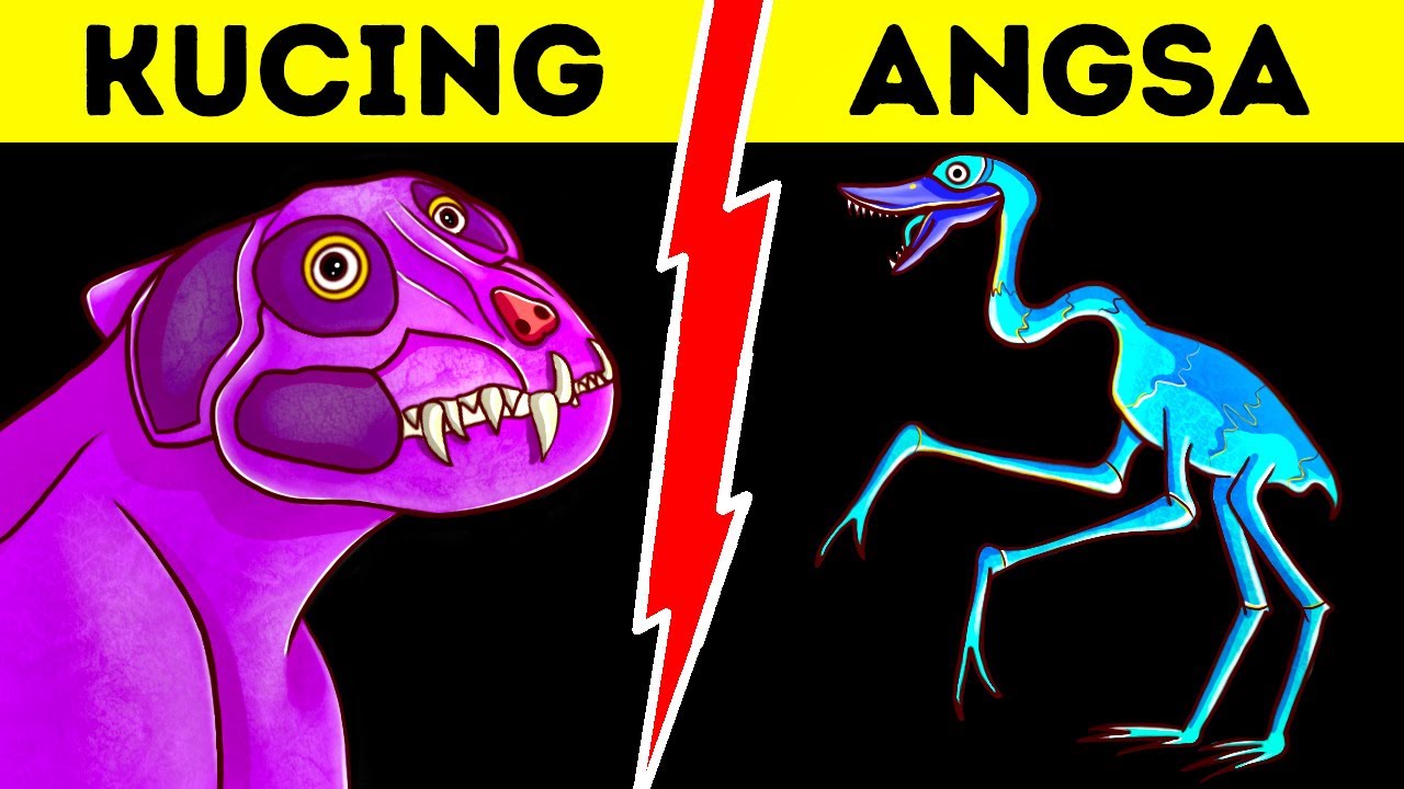 Seperti Apa Rupa Hewan Modern jika Menjadi Dinosaurus ??
