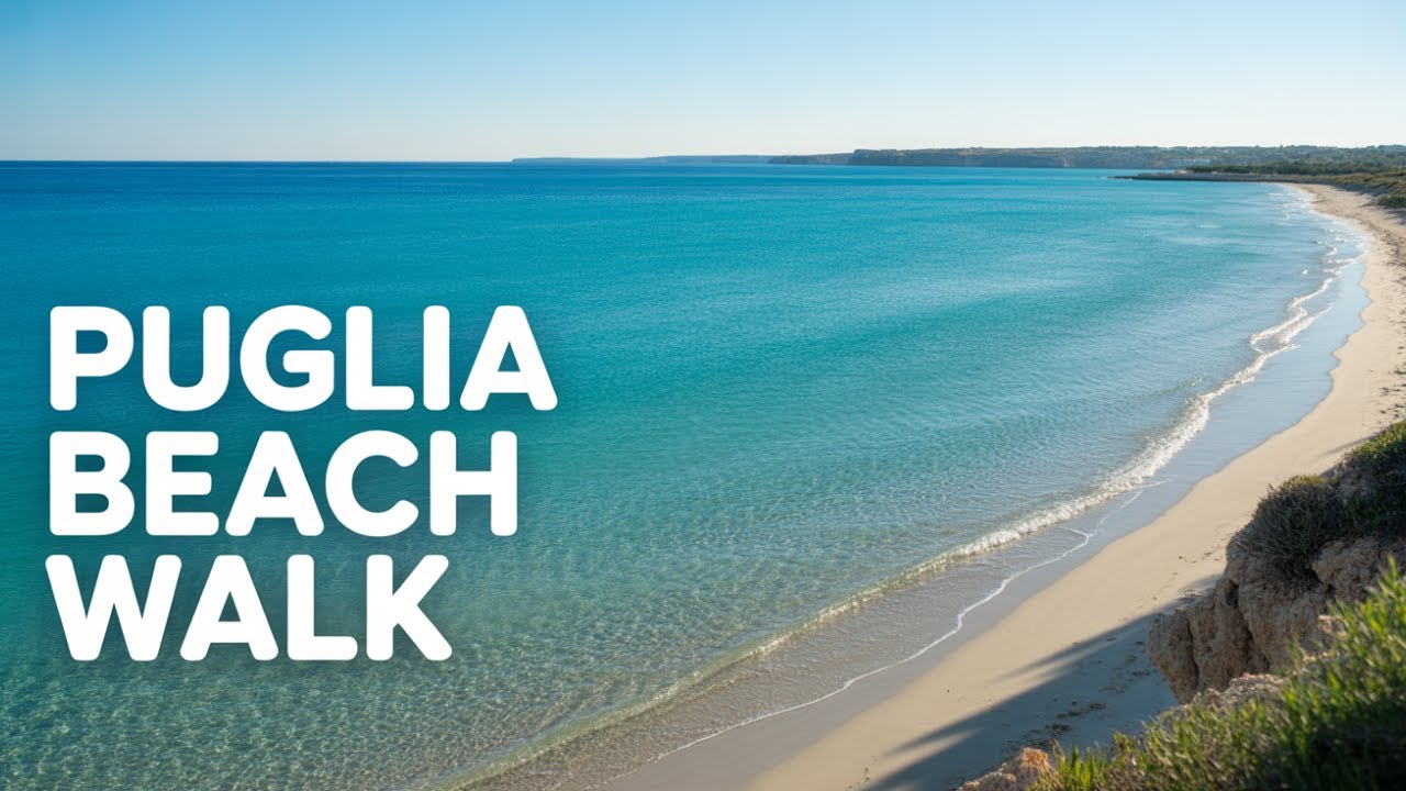 4K POV Walk: Puglia The Mediterranean Gem