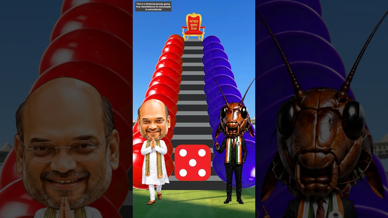 Bjp vs Cjp 💪 Cockroach Janata Party Viral Challenge 🔥 #viral #cjp #cockroach #bjp #amitshah