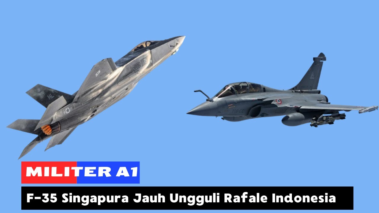 Bocor! Spek F-35 Singapura Jauh Ungguli Rafale Indonesia? Ini Faktanya!